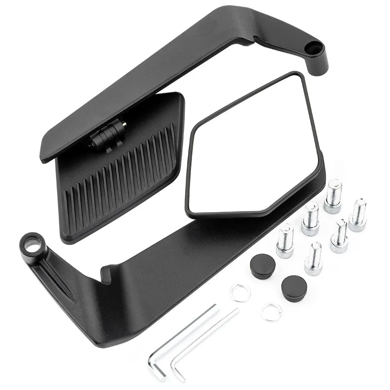 Shadowline Mirror – Specchietti moto minimal in alluminio