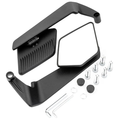 Shadowline Mirror – Specchietti moto minimal in alluminio