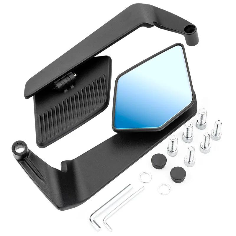 Shadowline Mirror – Specchietti moto minimal in alluminio