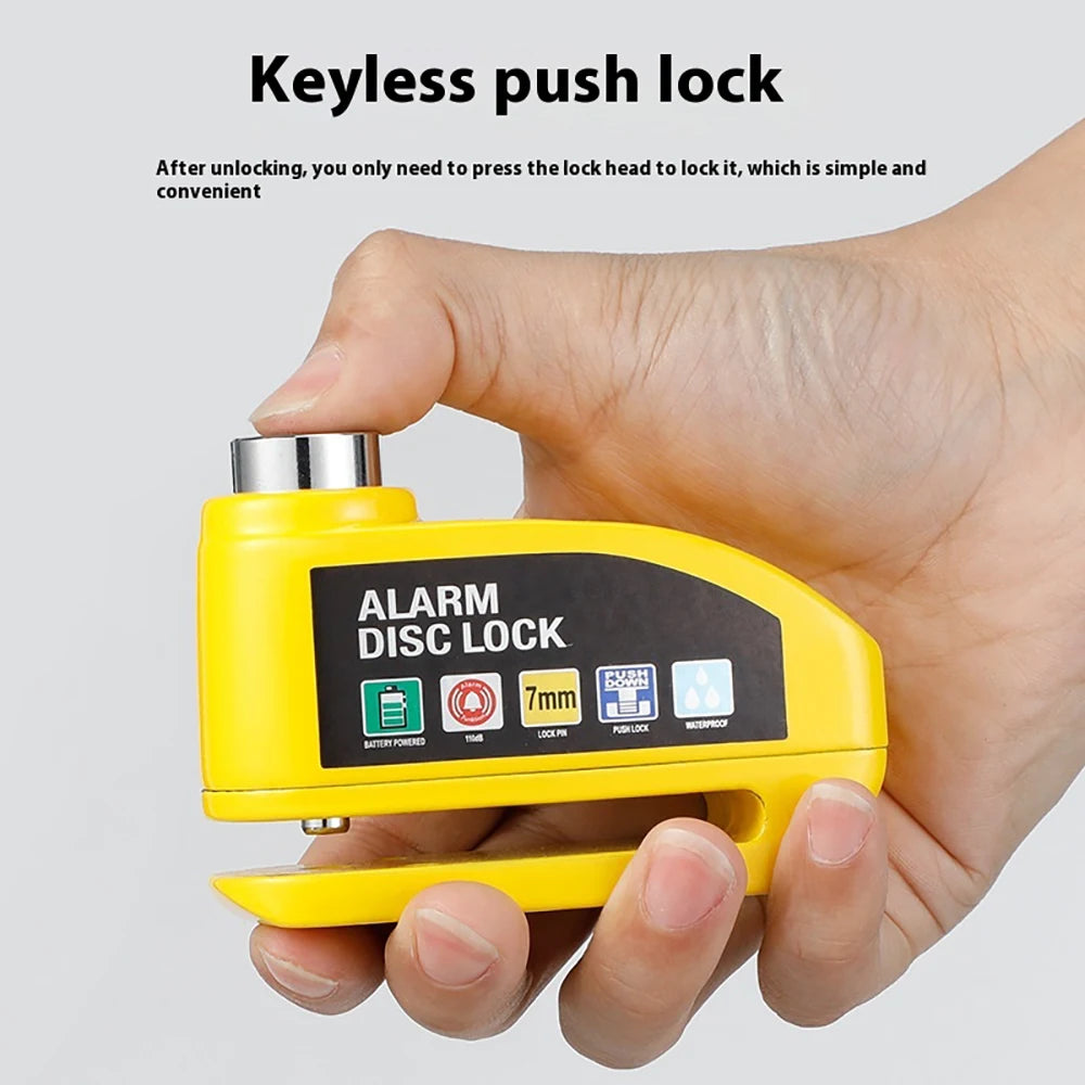 LockGuard – Bloccadisco con Antifurto Integrato