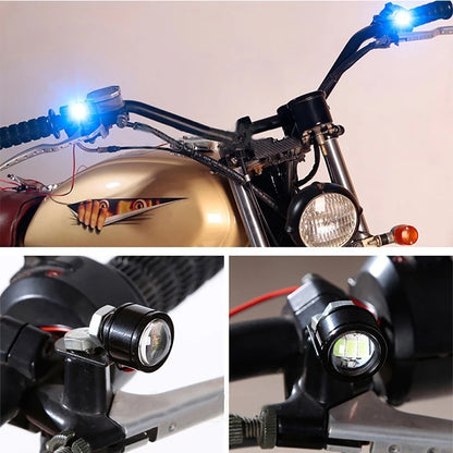 GlowDot LED – Mini luci rotonde decorative e funzionali per moto