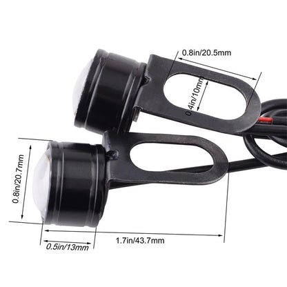 GlowDot LED – Mini luci rotonde decorative e funzionali per moto