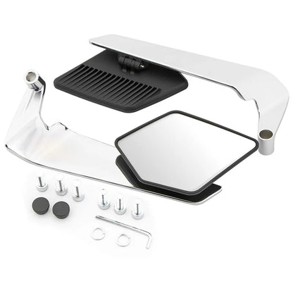 Shadowline Mirror – Specchietti moto minimal in alluminio