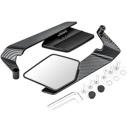 Shadowline Mirror – Specchietti moto minimal in alluminio