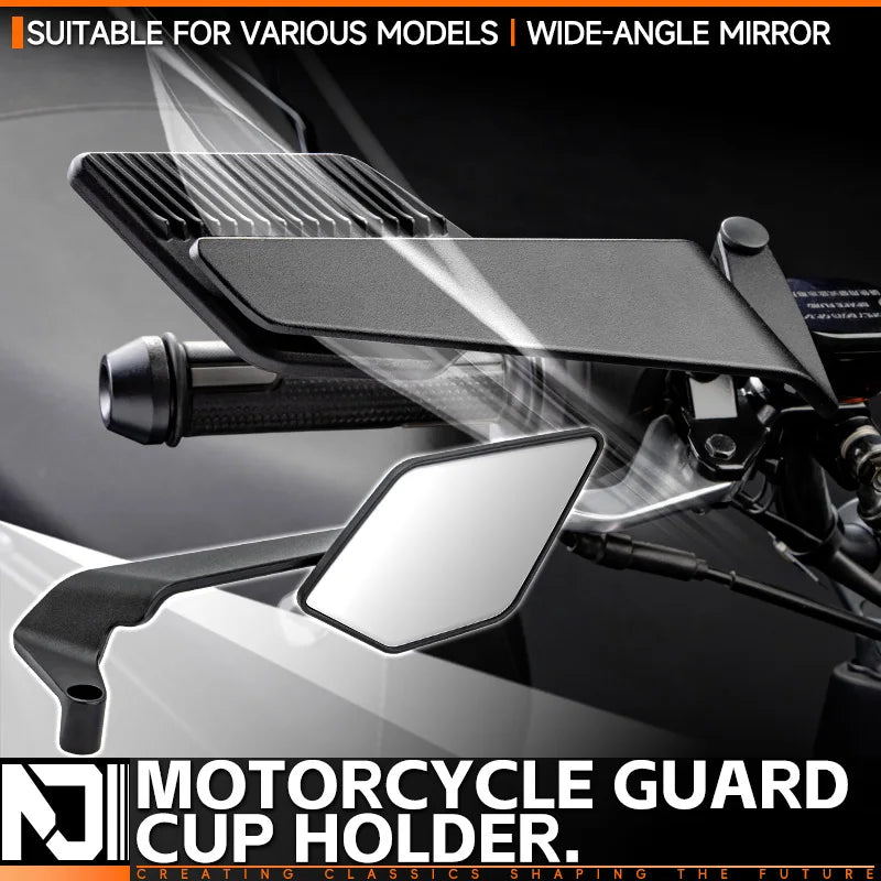 Shadowline Mirror – Specchietti moto minimal in alluminio