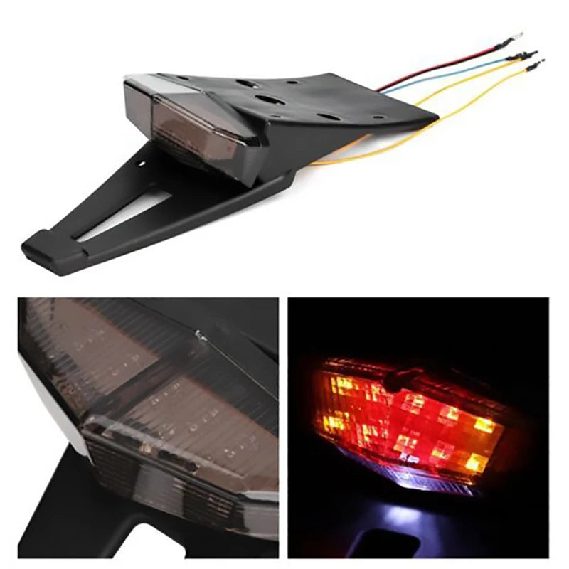 TailCore V3 – Portatarga con luce stop integrata e frecce LED