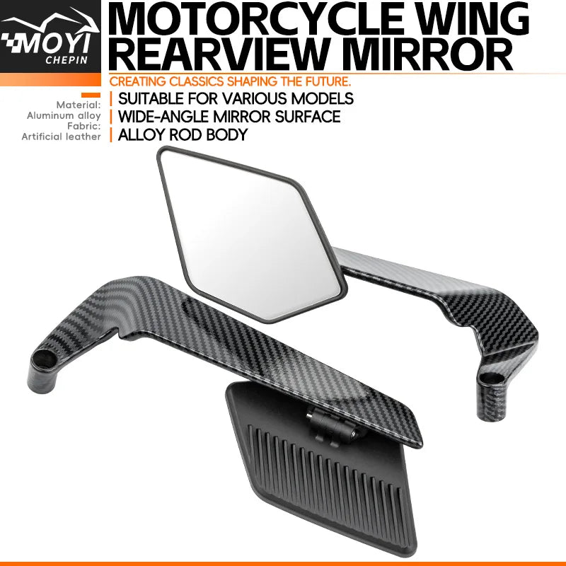 Shadowline Mirror – Specchietti moto minimal in alluminio