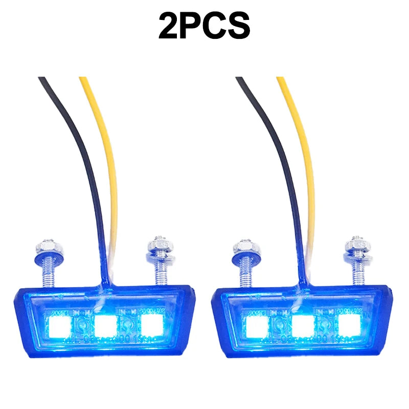 Lumatek Slim – Luce targa LED compatta a colori