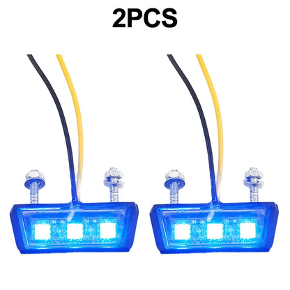 Lumatek Slim – Luce targa LED compatta a colori