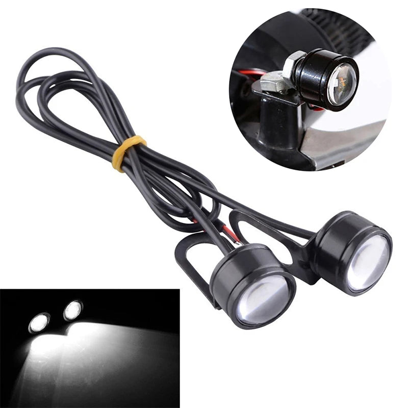 GlowDot LED – Mini luci rotonde decorative e funzionali per moto