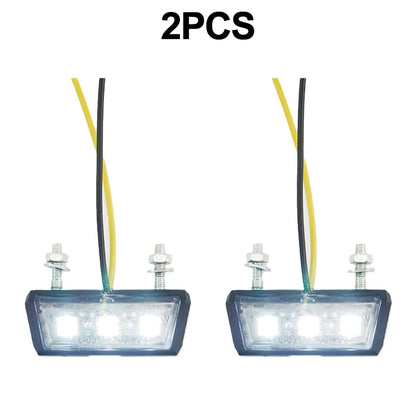 Lumatek Slim – Luce targa LED compatta a colori